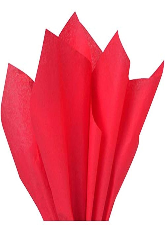 Premium Quality Gift Wrap Paper 1 X Red Tissue Paper 20 Inch X 30 Inch - 48 Sheet Pack-Flexicore Packaging® - Image 1